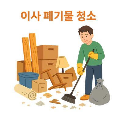이사 폐기물 청소