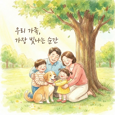 가족사진 촬영비용 지원행사