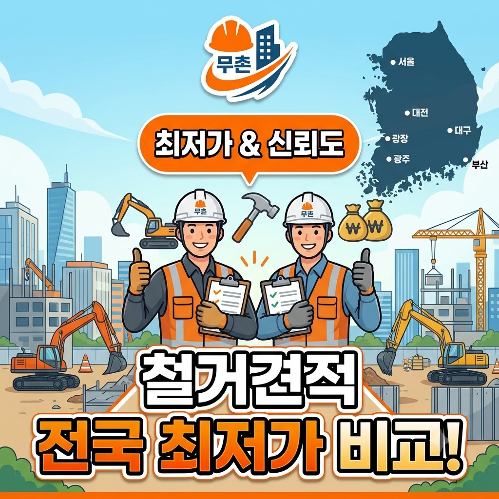 철거업체 철거견적 전국비교, 무촌철거